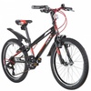 Велосипед Novatrack Racer 20*, черный - 20SH6V.RACER.BK20