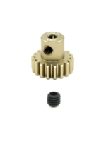 Шестерня алюминиевая Pinion gear 18T M0.5 для вала 2mm - SWS-M05-2-18T
