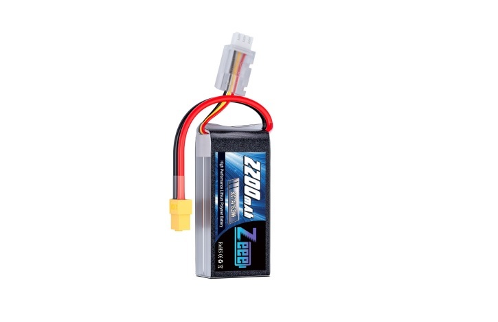 Аккумулятор LIPO 2S 80C 2200mah - zeee-2200-2s-80c