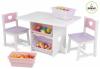 Набор детской мебели *Heart*(стол+2 стула+4 ящика) KidKraft - 26913_KE