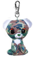 Игрушка-брелок Lumo Stars Мишка Camo, серый, 8,5 см - 55007