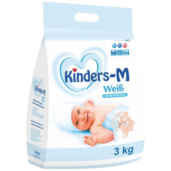 Стиральный порошок Бархiм для детского белого белья Kinders-M Wei  3 кг - KM-W3000