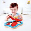 Вкладыши 3D Hape Самолет - E1611_HP