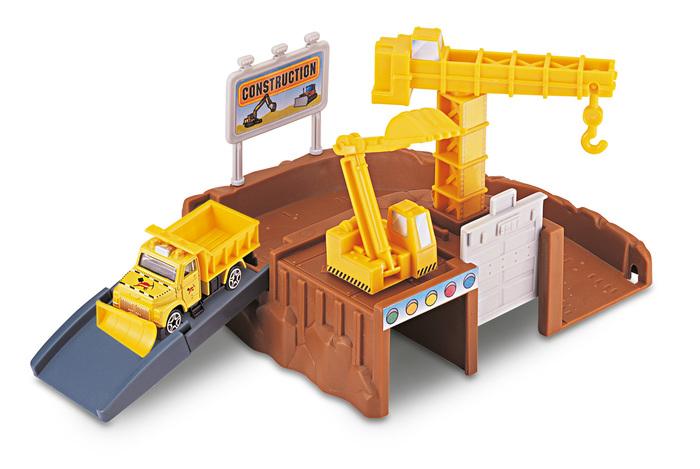 Набор Autogrand стройплощадка c машинами 1:60, серия MEGAPOLIS - 48249