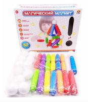 Конструктор ABtoys *Магический магнит* с магнитом внутри, 32 детали - PT-00863