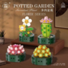 Конструктор RToy 3D из миниблоков Цветы Суккуленты 1шт, 142 элементов - WL2110