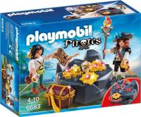 Конструктор Playmobil Пираты: Пиратский тайник с сокровищами - 6683pm