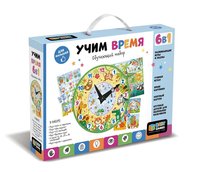 Настольная игра Origami Учим время Набор 6в1 - 07023