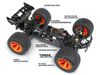 Радиоуправляемый трагги Maverick Quantum XT Flux Stadium Truck RTR 4WD масштаб 1:10 2.4G, Blue - MV150205