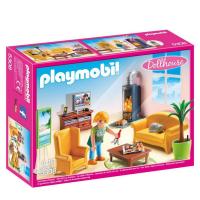 Конструктор Playmobil Кукольный дом: Гостиная с камином - 5308pm
