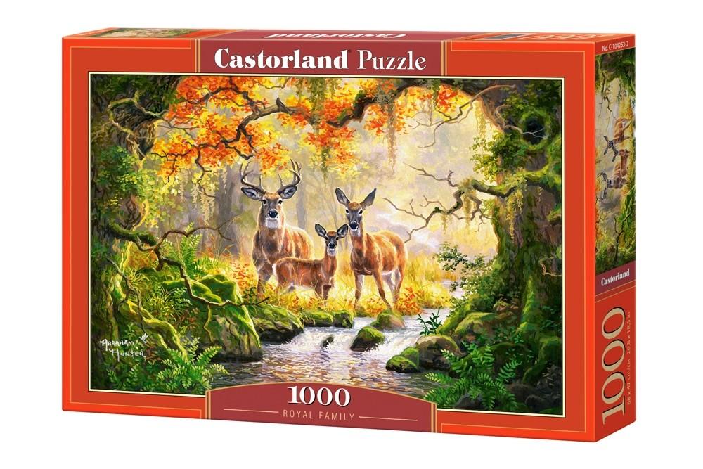 Пазл Castorland Животные 1000 Королевская семья - С-104253