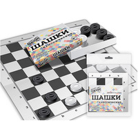 Настольная игра Русский стиль Шашки классические 07101 - Р94500