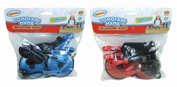 Набор посуды для кухни ABtoys Помогаю Маме, 10 предметов - PT-00201