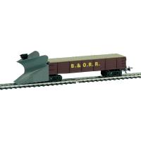 Вагон-снегоуборщик  SNOW PLOW - B*O - blue - T206