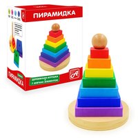 Пирамидка Радуга Квадратики - РДИ-Д1039а