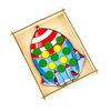 Мозаика Woodlandtoys Ракета - 067113