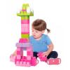 Конструктор 60 деталей в розовой сумке Mega Bloks - DCH54