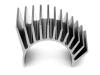 MOTOR HEATSINK (SILVER) MINIZILLA - HPI-HB70373