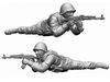 Сборная модель Zvezda Советский противотанковый ракетный комплекс *Метис* с расчётом, масштаб 1:72 - ZV-7413