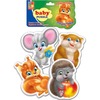 Пазл мягкий Vladi Toys *Пушистики*, 4 элемента - VT1106-05