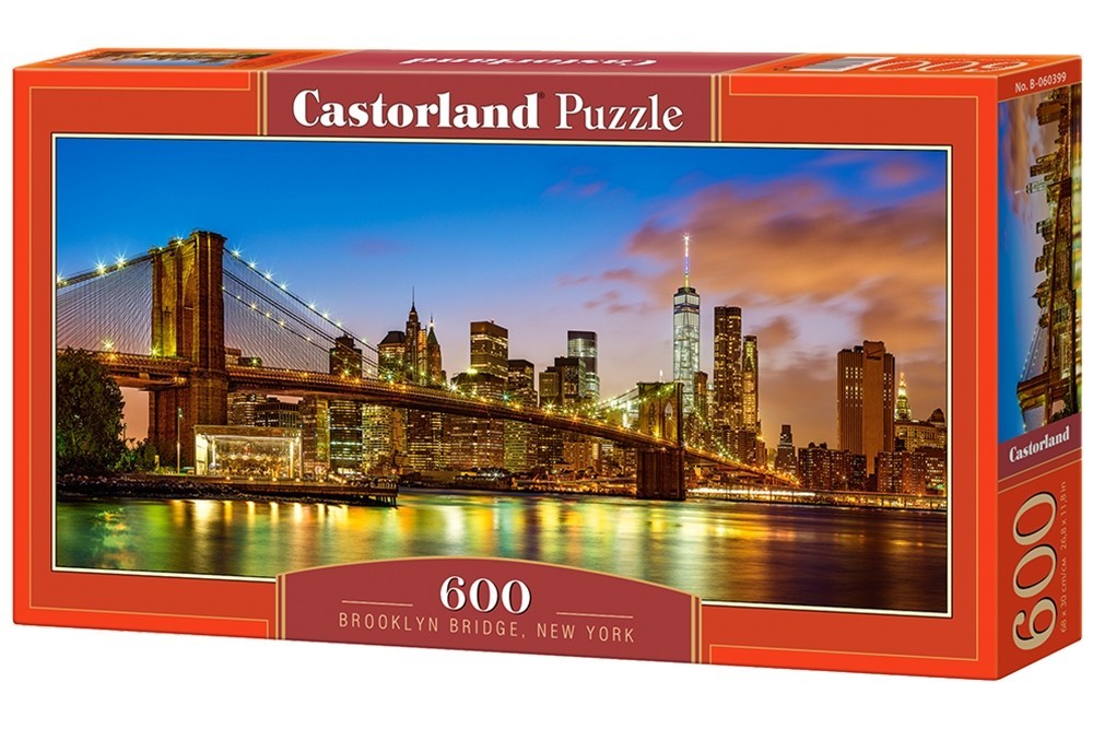 Пазл Castorland *Brooklyn bridge, New York*, 600 элементов - B-060399
