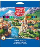 Карандаши цветные шестигранные ArtBerry Premium 24 цвета - 32483EK
