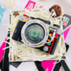Конструктор RToy 3D из миниблоков Ретро фотоаппарат, 556 элементов - WL2164