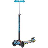 Самокат-кикборд Novatrack Rainbow Start Graffiti - 120RAINBOW.GBL8