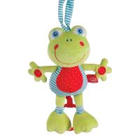 Подвесная музыкальная игрушка-растяжка Happy Baby Лягушка - 330361