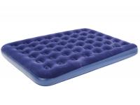 Кровать надувная Bestway 2 местная флок 67003 синий 203х152х22см - 13024