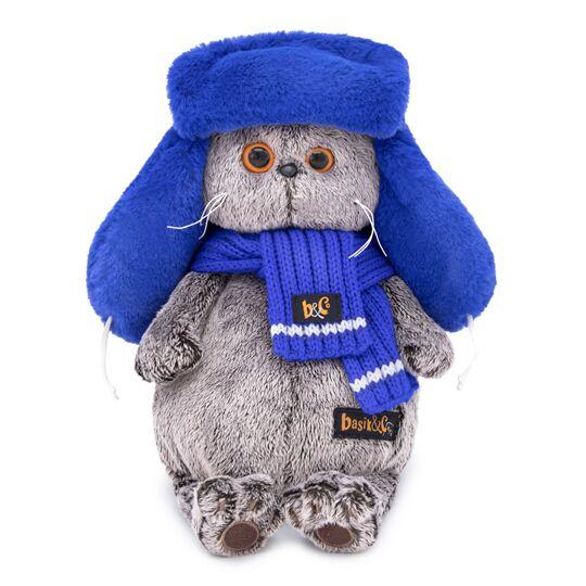 Мягкая игрушка Budi Basa Басик в меховой шапке 25 см - Ks25-096