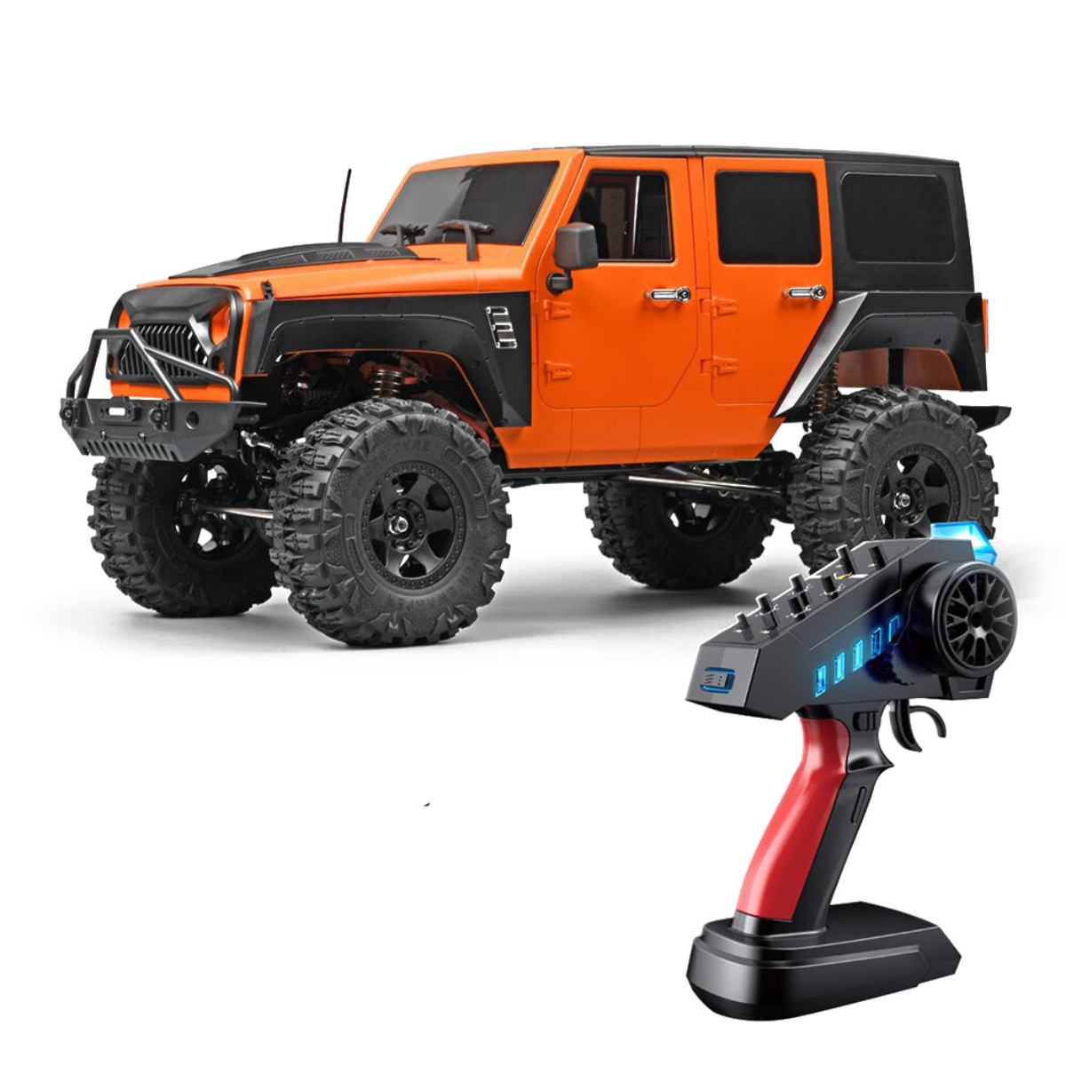 Радиоуправляемый краулер MN Model Mangniu 4WD RTR масштаб 1:10 2.4G - MN-222|ORANGE