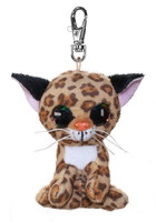 Игрушка-брелок Lumo Stars Рысёнок Lynx, коричневый, 8,5 см - 55008