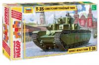 Сборная модель - Подарочный набор *Тяжелый танк Т-35*, масштаб 1:35 - 3667ПН