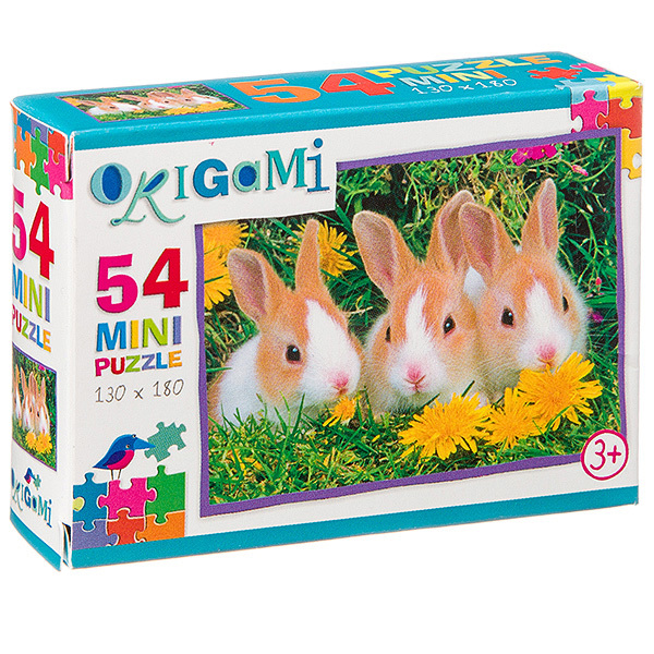 Пазл Origami *Мир животных*, 54 элемента 780846 - Р22923