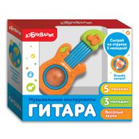 Гитара Азбукварик Оранжевый - 28342-5