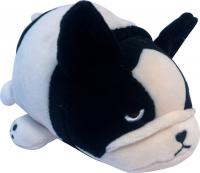 Мягкая игрушка ABtoys Собачка розовая с черным, 13 см - M2008