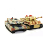 Радиоуправляемый танковый бой Huan Qi Tiger vs Abrams масштаб 1:24 27Mhz vs 40Mhz- HQ558N