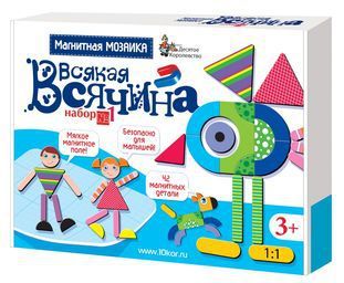 Магнитная игра Всякая всячина-1, 42 элемента - 01760ДК