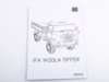 Сборная модель AVD IFA W50LA самосвал, масштаб 1:43 - 1567AVD