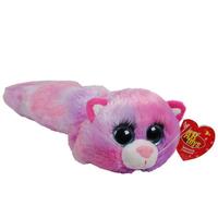 Мягкая игрушка ABtoys Реснички. Кошка разноцветная 40 см - M5081