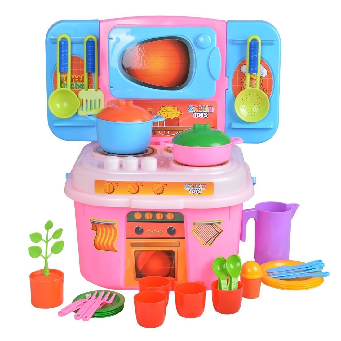 Кухня игровая Little Kitchen с набором - M3-1