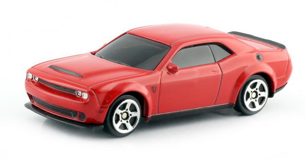 Машина металлическая RMZ City Dodge Challenger SRT Demon 2018, масштаб 1:64, красный - 344034S-RD