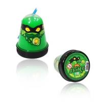 Тянущийся слайм Slime *Ninja*, зеленый, светится в темноте, 130 гр - S130-18