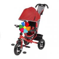 Велосипед 3 колесный Moby Kids Comfort 12x10 AIR, красный - 641053