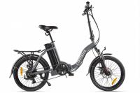 Велогибрид Cyberbike FLEX серо-черный - 022026-2099