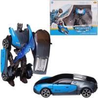 Робот-трансформер Abtoys Авторобот черно-голубой, масштаб 1:43 - PT-01785|03-черно-голубой