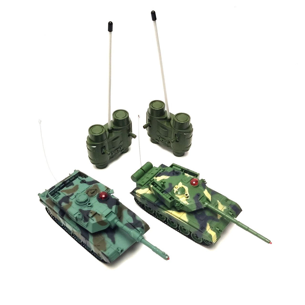 Радиоуправляемый танковый бой Zegan American M1A2 and Chinese 96, 27-40MHz масштаб 1:32 - ZEG33820