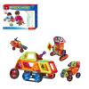Конструктор магнитный QUNXING TOYS 56 элементов - 7056A