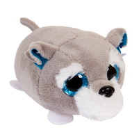 Мягкая игрушка ABtoys Собачка серая, 10 см - M1008